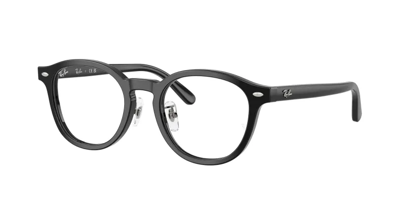 Ray - Ban Unisex Ray - Ban RX5443D 2000 Monturas ópticas Acetato Negro Transparente Cuadrada Normal
