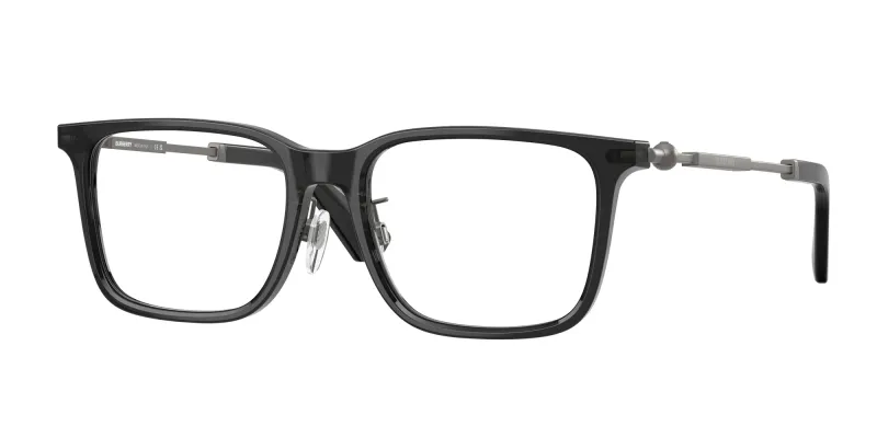 Burberry Hombre Burberry BE2426D 4112 Monturas ópticas Acetato Gris Cuadrada Normal