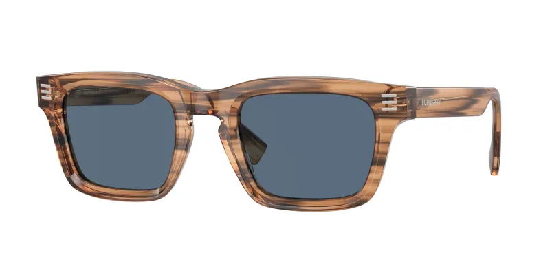 Burberry Hombre Burberry BE4403 409680 Gafas de sol Acetato Marrón Azul Cuadrada Normal