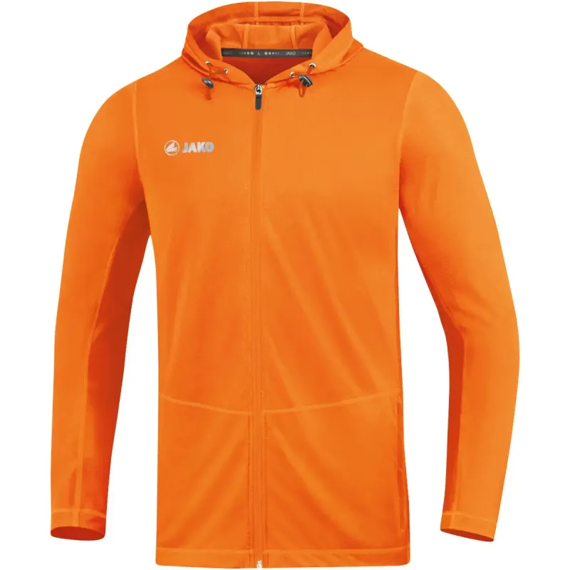 Chaqueta con capucha infantil Jako Run 2.0