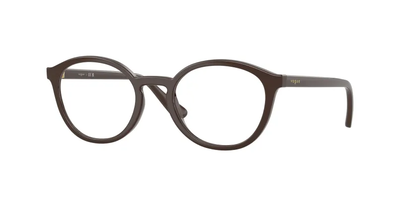 VOGUE EYEWEAR Niños VOGUE EYEWEAR VY2044 2252 Monturas ópticas Nylon Marrón Transparente Pantos Normal