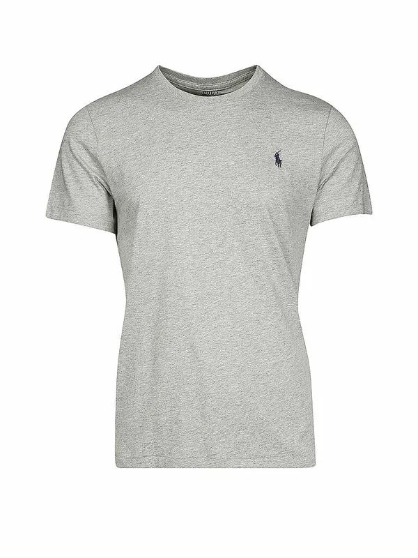 POLO RALPH LAUREN Camiseta Custom-Slim-Fit gris | XL