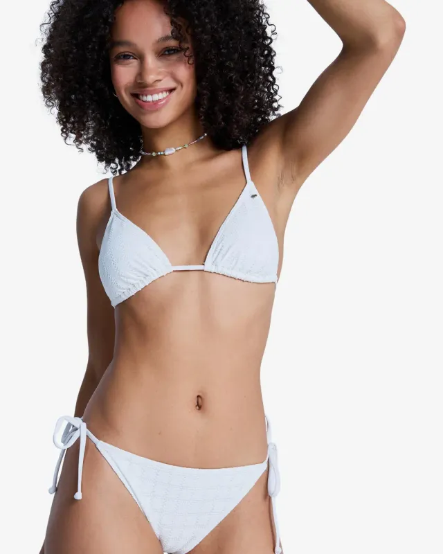 Top bikini Roxy Island blanco mujer - S