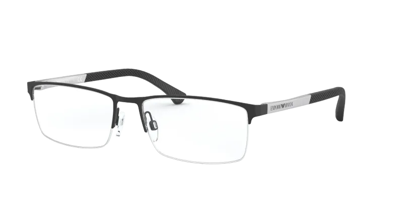 Emporio Armani Hombre Emporio Armani EA1041 3094 Monturas ópticas Metal Negro Cuadrada Normal