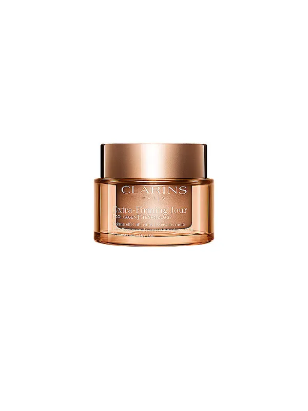 CLARINS Crema facial - Extra-Firming Jour [COLLAGEN]³ TECHNOLOGY Crème Peaux sèches recargable 50ml