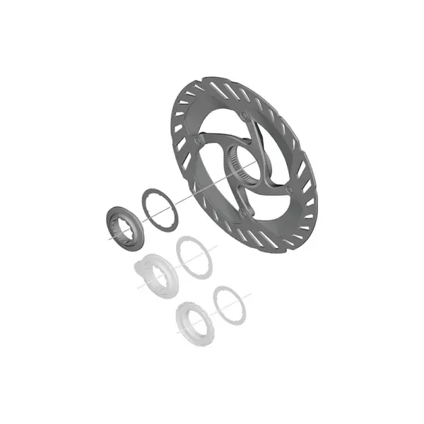 Disco de freno con anillo de bloqueo estriado interno Shimano RT-CL800 Center Lock Ice Technoligies Freeza