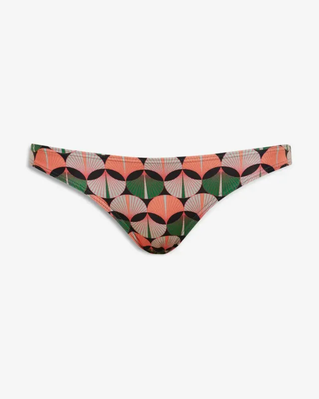 Braga bikini Superdry Printed Classic gris rosa verde mujer - XS