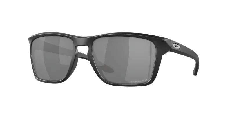 Oakley Hombre Oakley OO9448 SYLAS 944806 Gafas de sol O_MATTER Negro Gris Cuadrada Polarizado Prizm
