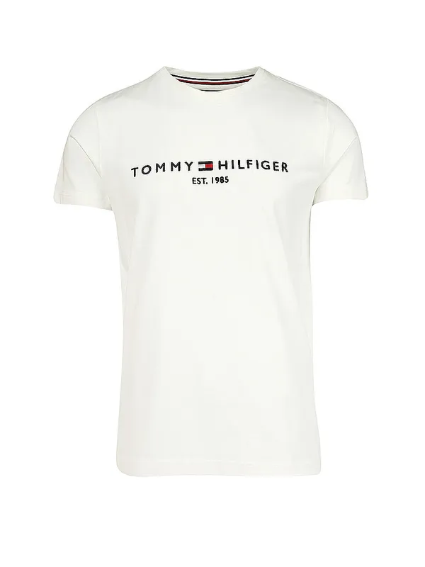 TOMMY HILFIGER Camiseta Core Basic blanco | S