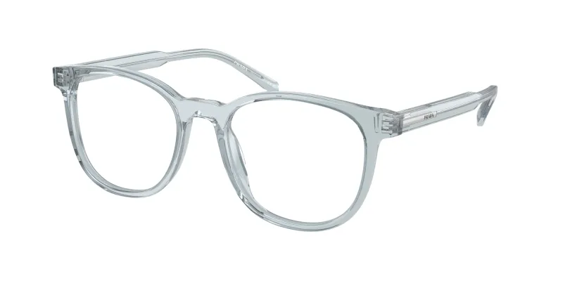 Prada Hombre Prada PR A15V 19T1O1 Monturas ópticas Acetato Azul Pantos Normal