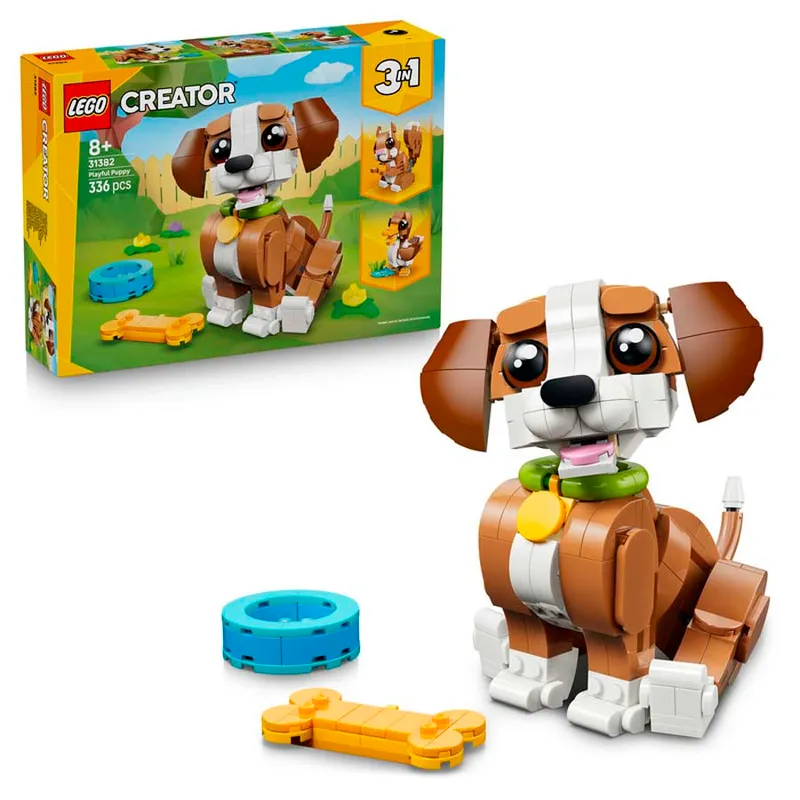 LEGO® LEGO Creator Simpáticos Animales: Cachorro Juguetón 31382