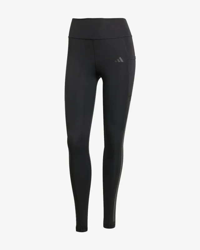 Malla larga adidas Optime 3-Stripe negro puro mujer - S