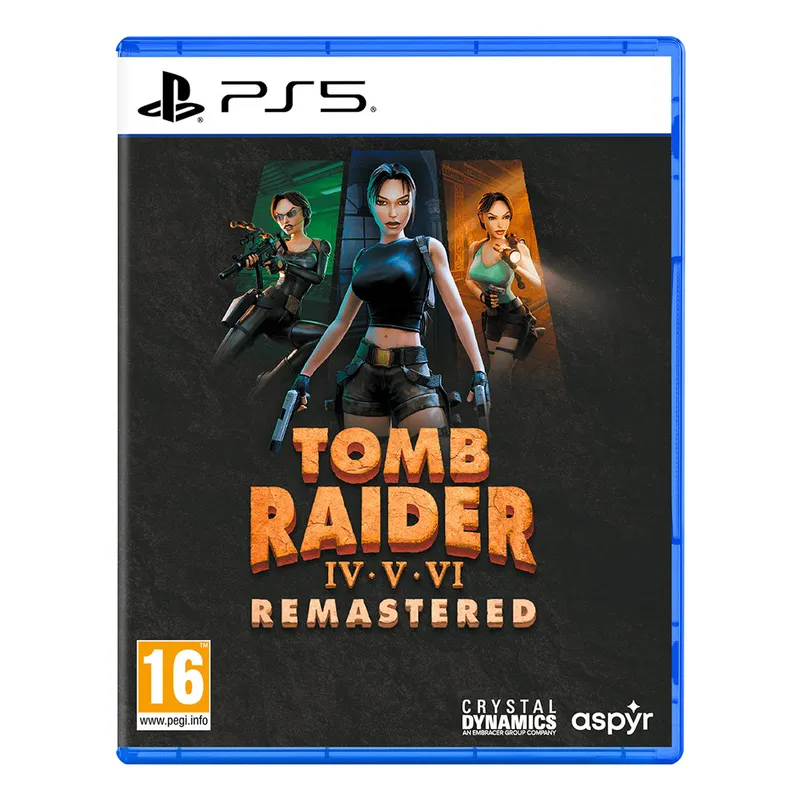 Tomb Raider IV-VI Remastered Starring Lara Croft PS5 (SP)