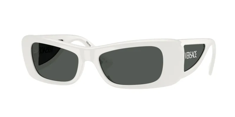 Versace Mujer Versace VE4481 314/87 Gafas de sol Inyectado Blanco Gris Pillow Normal