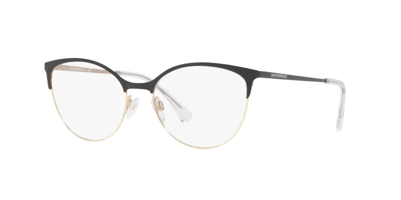 Emporio Armani Mujer Emporio Armani EA1087 3014 Monturas ópticas Metal Negro Cat Eye Normal