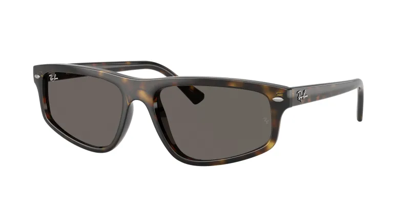 Ray - Ban Unisex Ray - Ban RB2225 710/B1 Gafas de sol Acetato Tortuga Gris Geométrico Normal