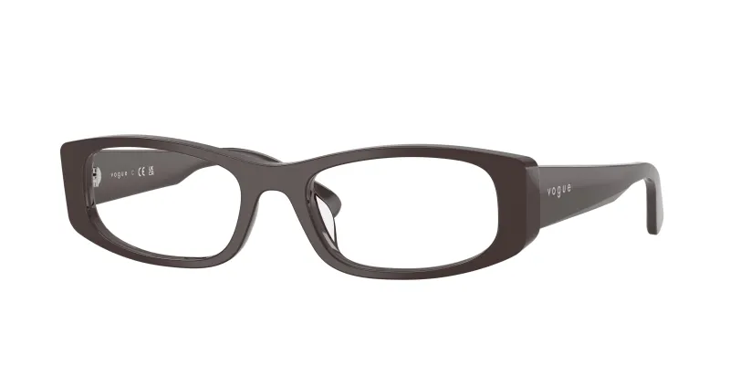 VOGUE EYEWEAR Mujer VOGUE EYEWEAR VO5699U 3269 Monturas ópticas Acetato Marrón Transparente Pillow Normal