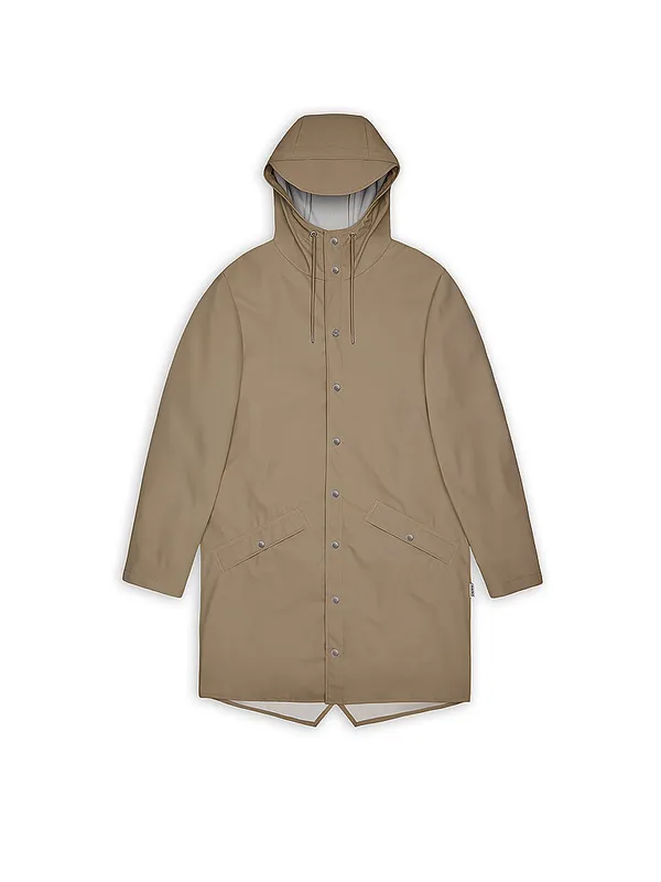 RAINS Regenparka beige | S