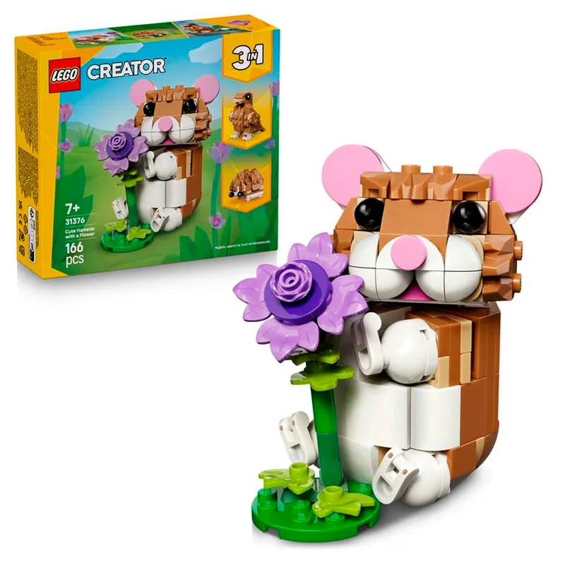 LEGO® LEGO Creator Lindo Hámster con Flor 31376