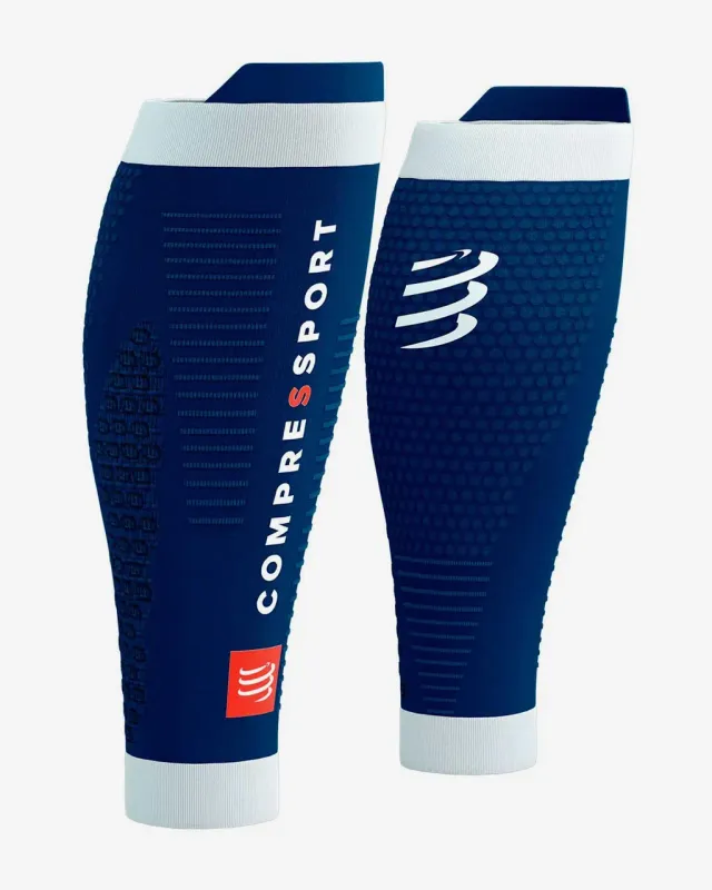 Medias de compresión Compressport R2 3.0 azul marino - T2