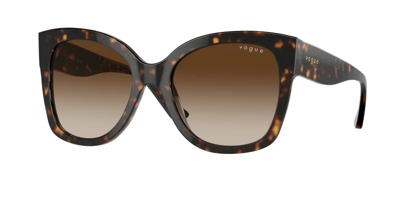 VOGUE EYEWEAR Mujer VOGUE EYEWEAR VO5338S W65613 Gafas de sol Acetato Marrón Marrón Pillow Normal Sombreado