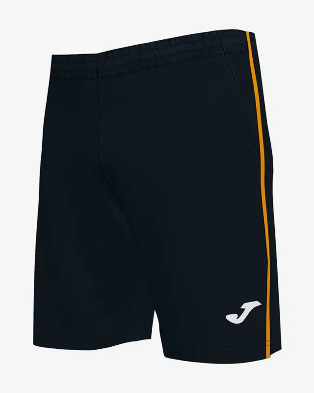 Pantalón corto Joma Open III negro naranja - S
