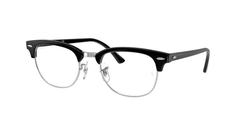 Ray - Ban Unisex Ray - Ban RX5154 CLUBMASTER 2000 Monturas ópticas Plástico Negro Cuadrada