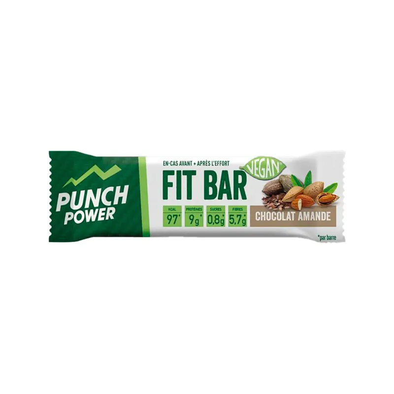 Barres de nutrition chocolat amande Punch Power