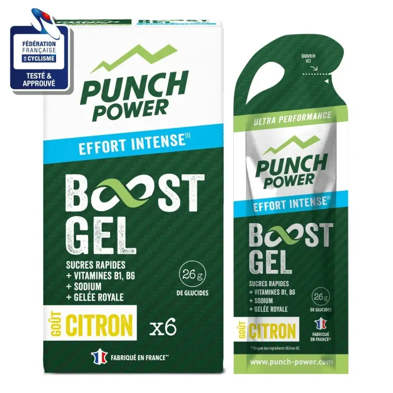 Gel energético Punch Power Citron