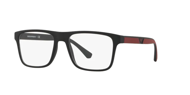 Emporio Armani Hombre Emporio Armani EA4115 50421W Gafas de sol Inyectado Negro Transparente Cuadrada Normal
