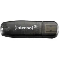 Pendrive Barato Intenso Rainbow Line Memoria USB 2.0 16GB, Negro