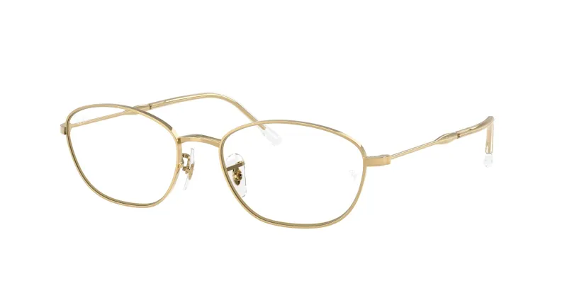 Ray - Ban Mujer Ray - Ban RX3749V 2500 Monturas ópticas Metal Oro Transparente Geométrico Normal