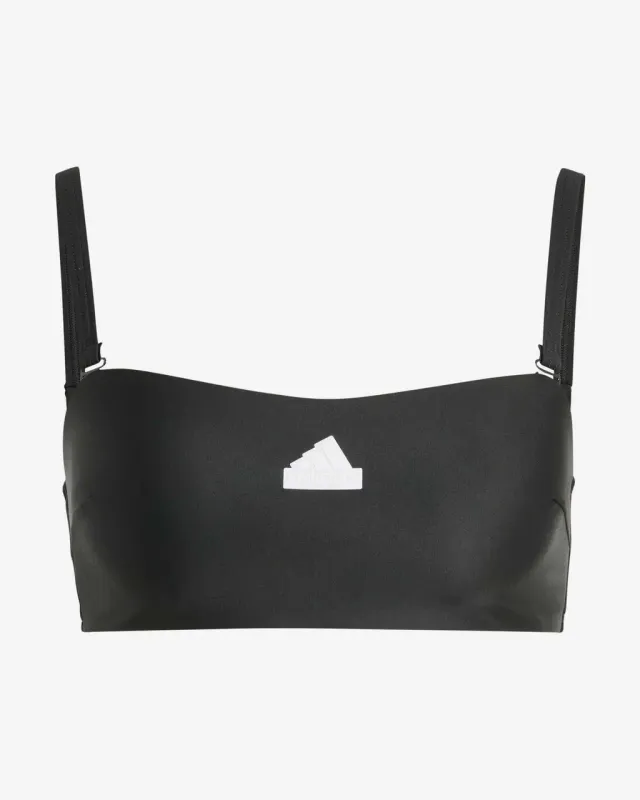 Top bikini adidas Iconisea Versatile Bandeau negro puro - 40
