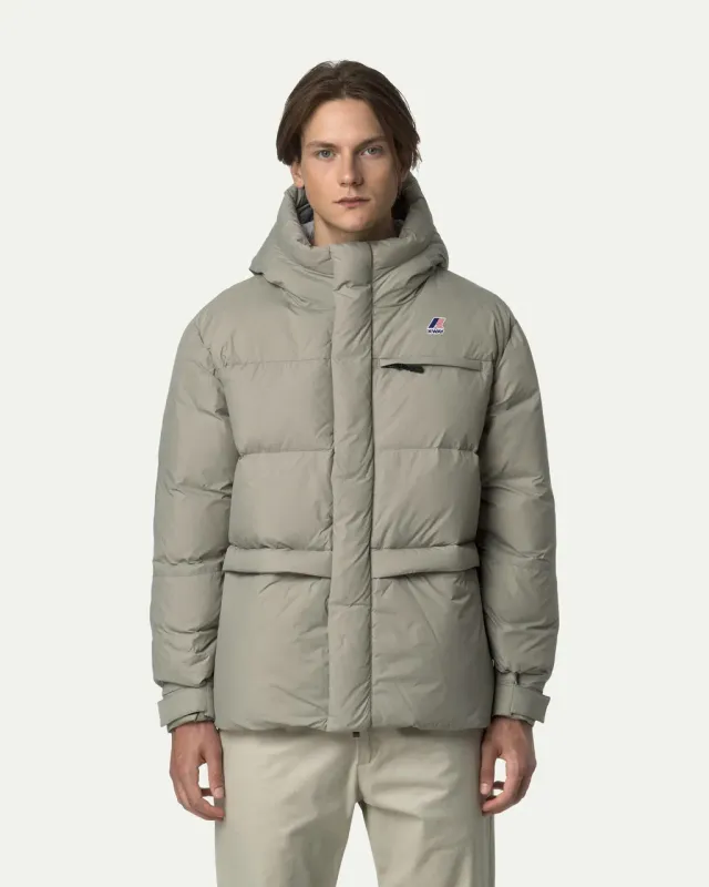Chaqueta con capucha K-WAY Le Rai 4.0 Aurele verde oscuro - L