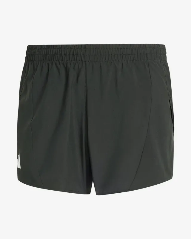 Pantalón corto adidas Adizero Essentials Running Split negro puro - L