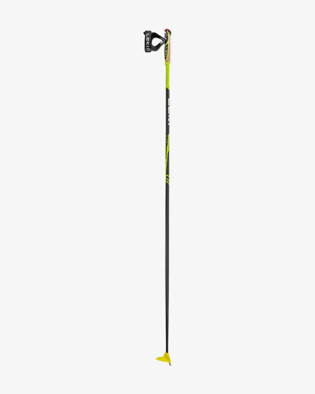 Bastones Leki CC 450 negro amarillo neón (par) - 130