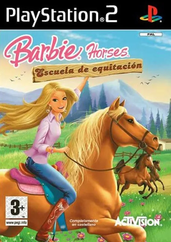 Barbie Horses Escuela de Equitacion PS2 (SP)