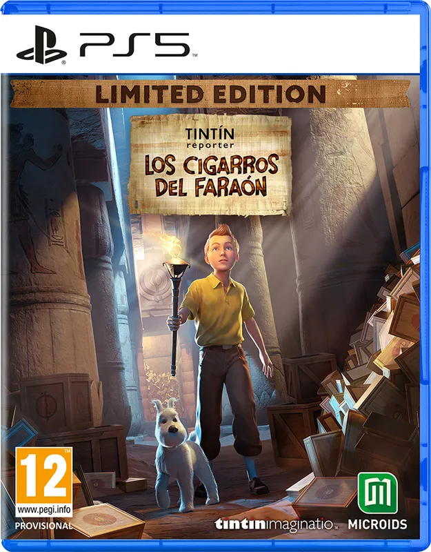 TinTin Reporter Los Cigarros del Faraon Limited Edition PS5 (SP)