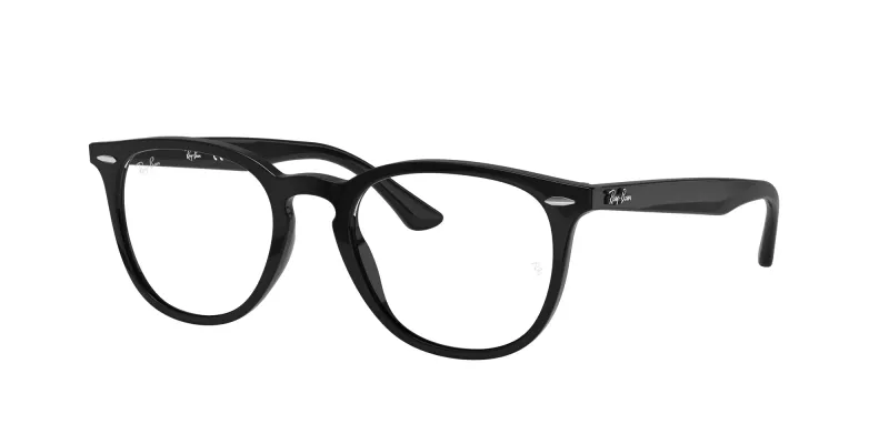 Ray - Ban Unisex Ray - Ban RX7159 2000 Monturas ópticas Acetato Negro Transparente Pantos Normal