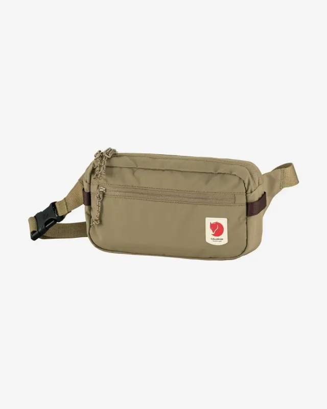 Riñonera Fjällräven High Coast 1.5L marrón verdoso