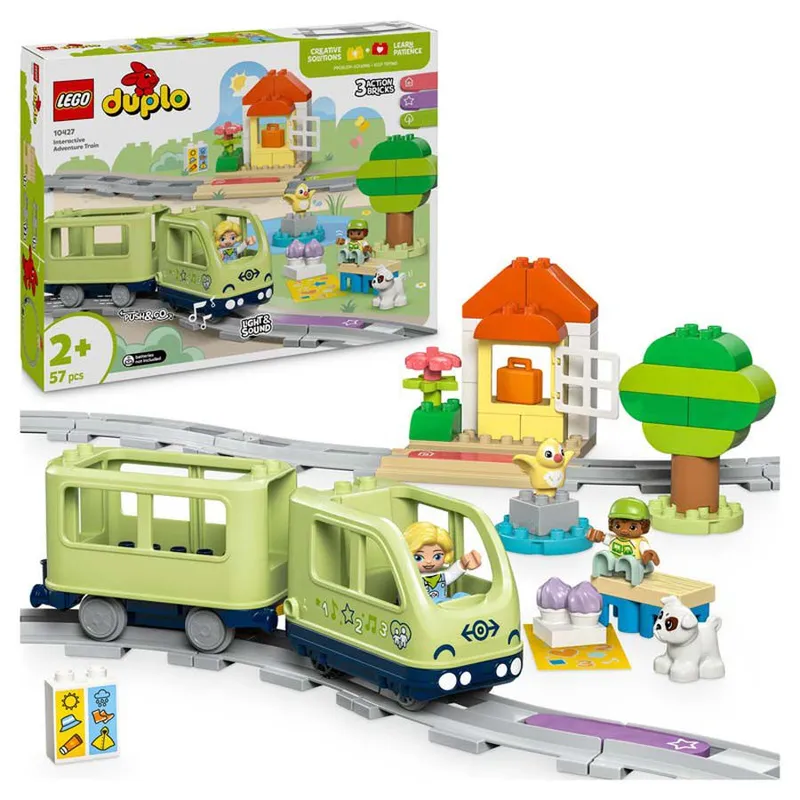 LEGO® DUPLO Town Aventura Ferroviaria Interactiva 10427