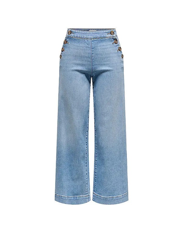 ONLY Jeans de pierna ancha ONLMADISON azul claro | 29/L32