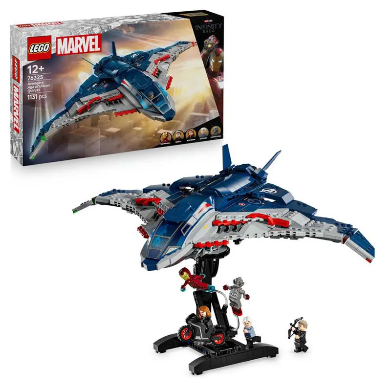 LEGO® Super Heroes Quinjet de Vengadores: La Era de Ultrón 76325