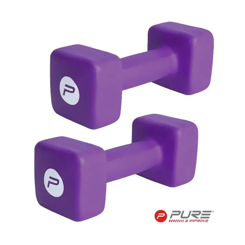 Mancuerna Pure2Improve neoprene 10Kg