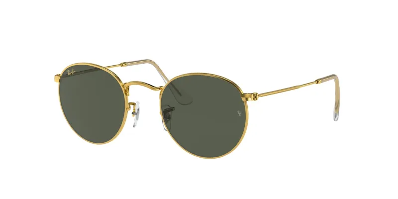 Ray - Ban Hombre Ray - Ban RB3447 ROUND METAL 919631 Gafas de sol Metal Oro G15 Redonda Normal