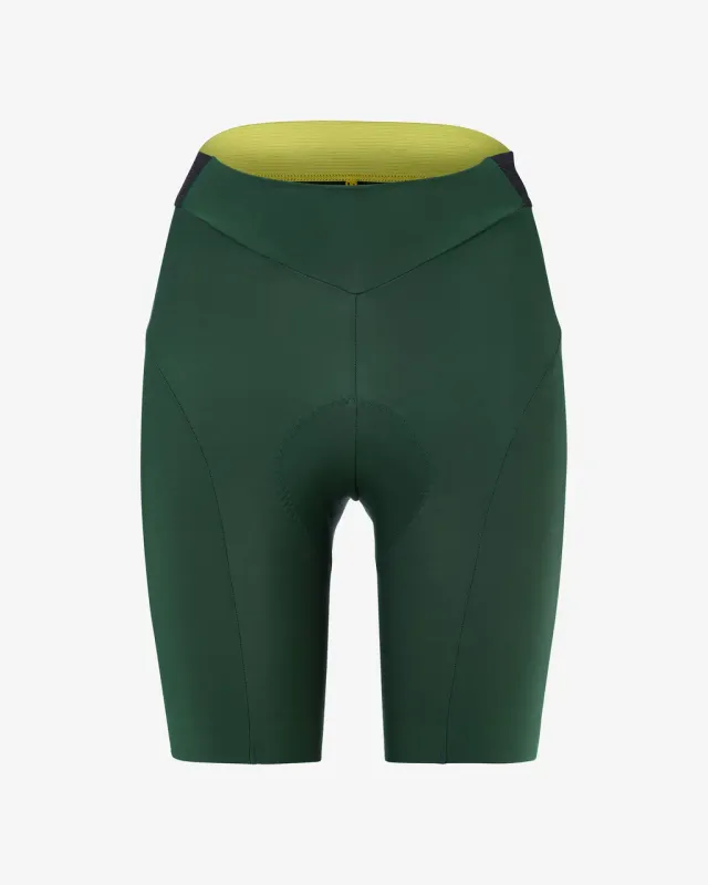 Culote sin tirantes Mavic Aksium verde oscuro mujer - L