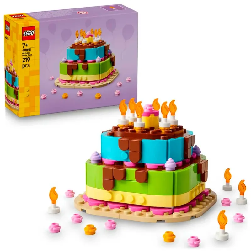 LEGO® Iconic Tarta de cumpleaños 40815