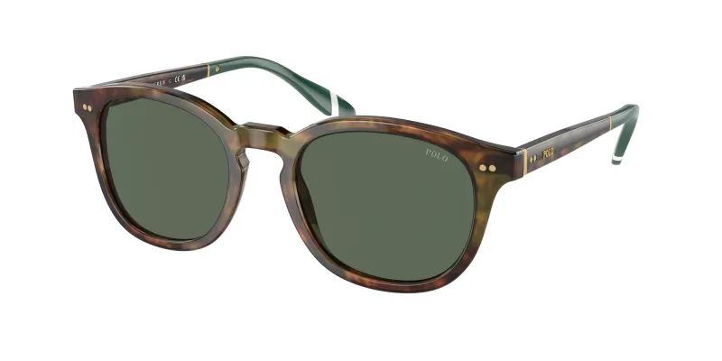 Polo Ralph Lauren Hombre Polo Ralph Lauren PH4206 501771 Gafas de sol Acetato Tortuga Verde Pantos Normal
