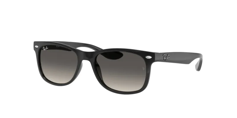 Ray - Ban Niños Ray - Ban RJ9052S JUNIOR NEW WAYFARER 100/11 Gafas de sol Nylon Negro Gris Cuadrada Normal