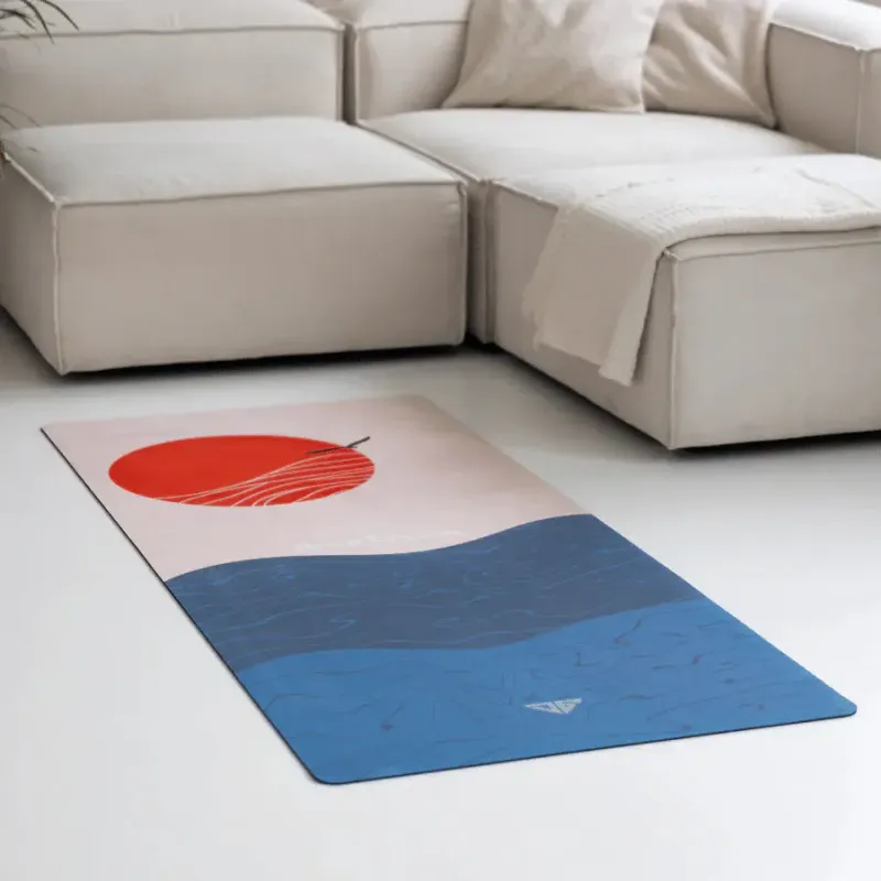 Esterillas de yoga Deep Breath Red Sun